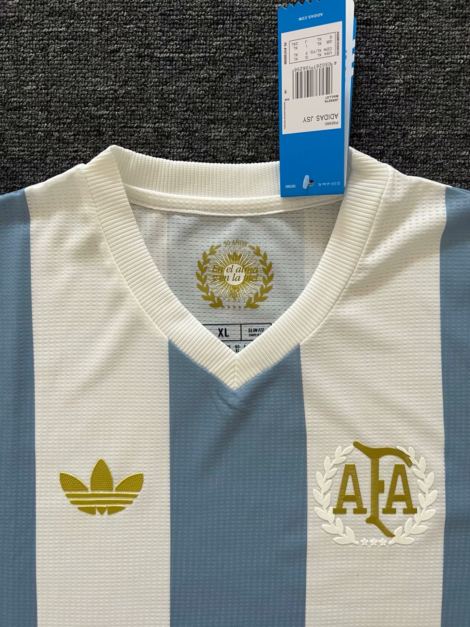 2024/2025 Argentina 50th Aniversário Edição especial Camisa Qualidade tailandesa 1:1 - Image 3