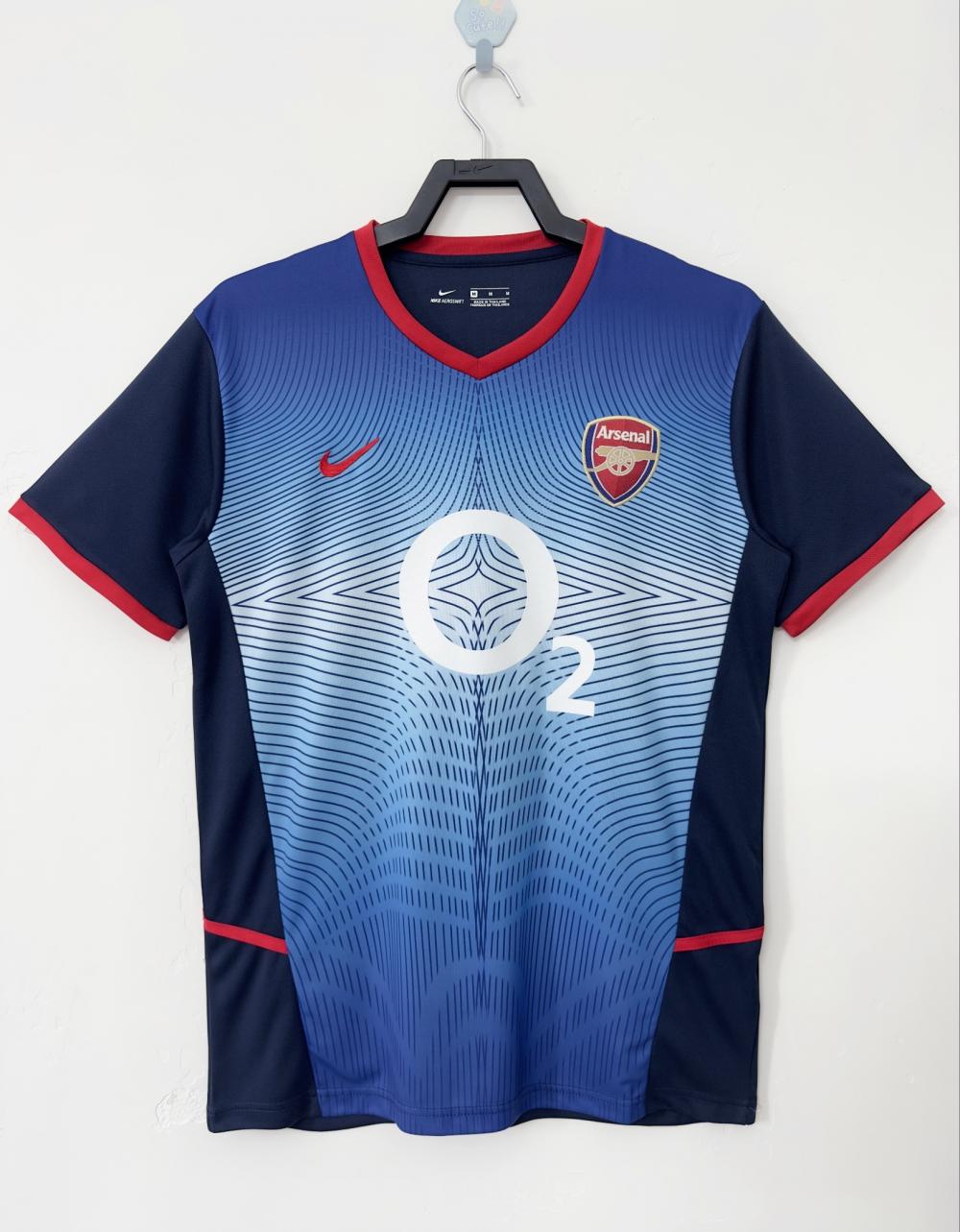 2002/2004 Retro Arsenal Wyjazdowa Koszulka piłkarska Jakość tajska 1:1