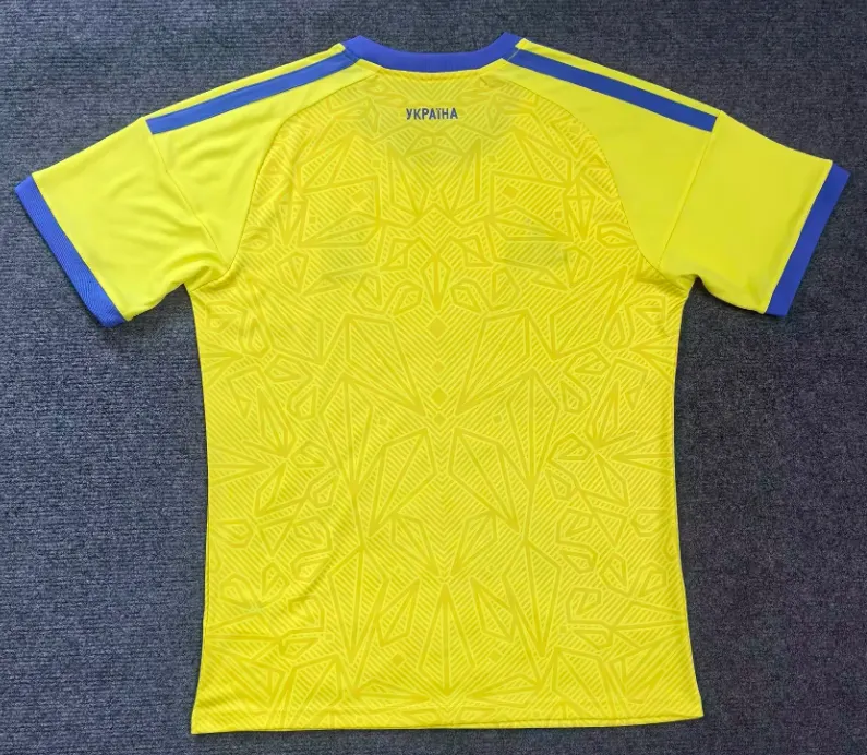 2026-2027 Oekraïne Nationaal elftal Thuis Voetbalshirt 1:1 Thaise kwaliteit - Afbeelding 2