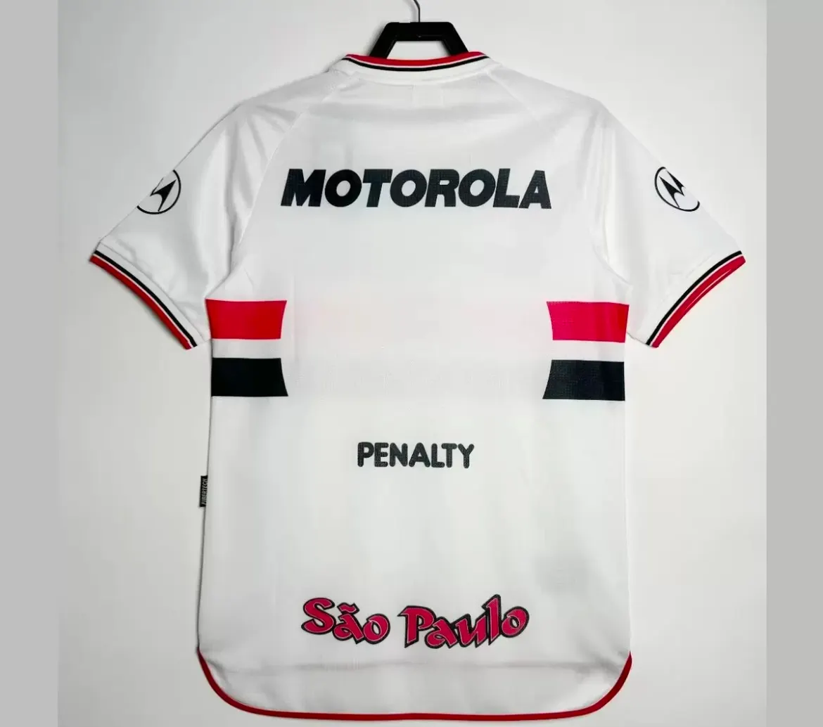 2000 Retro São Paulo Local Camiseta Calidad tailandesa 1:1 - Imagen 2
