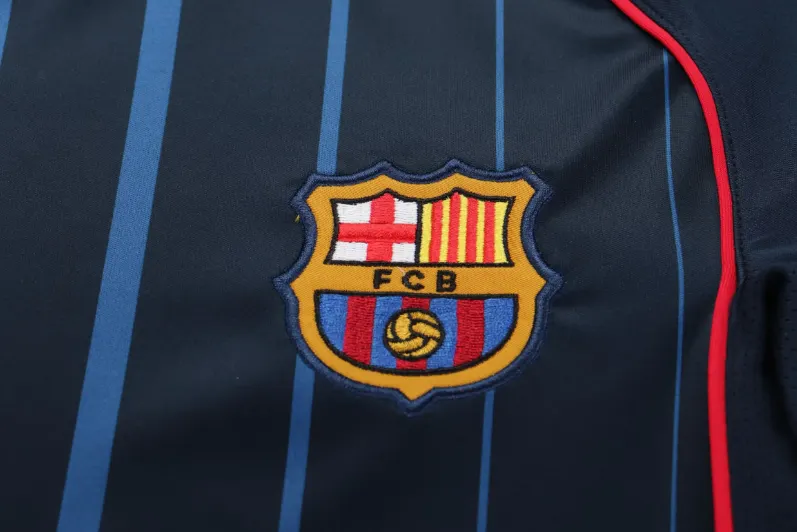 2004/2005 Retro Barcelona Auswärts Fußballtrikot 1:1 Thai-Qualität Kindergröße – Bild 6