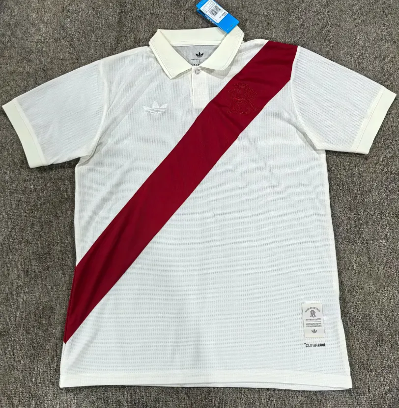 2026/2027 River Plate 125th Edição aniversário Camisa de futebol Qualidade tailandesa 1:1