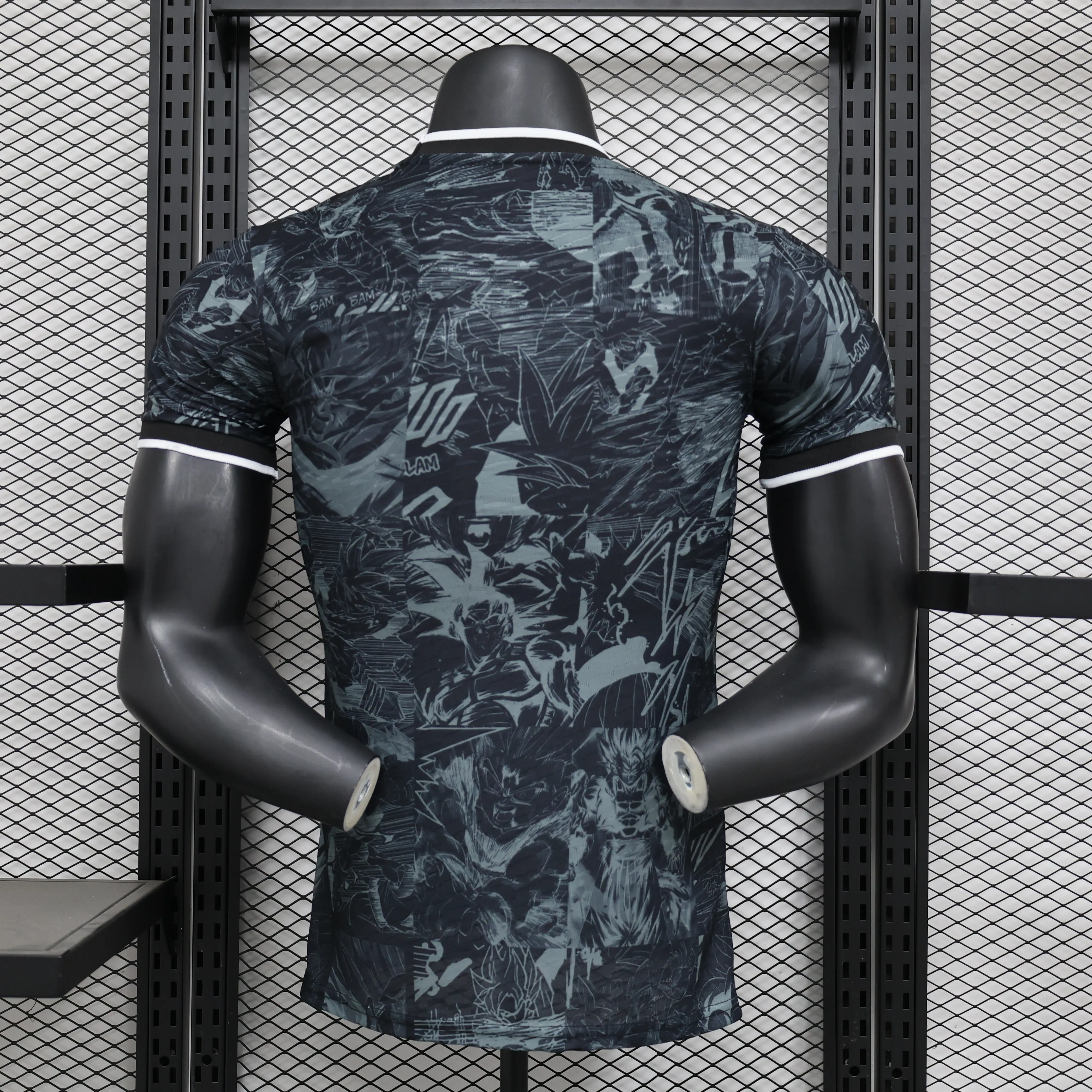 2025/2026 Version joueur Japon Blanc Saiyan Noir Maillot de football Qualité thaï 1:1 – Image 2