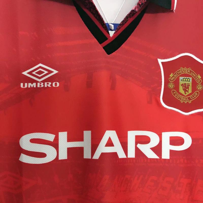 1994-1996 Retro Manchester United Home Football Shirt 1:1 Thai Quality - Image 4