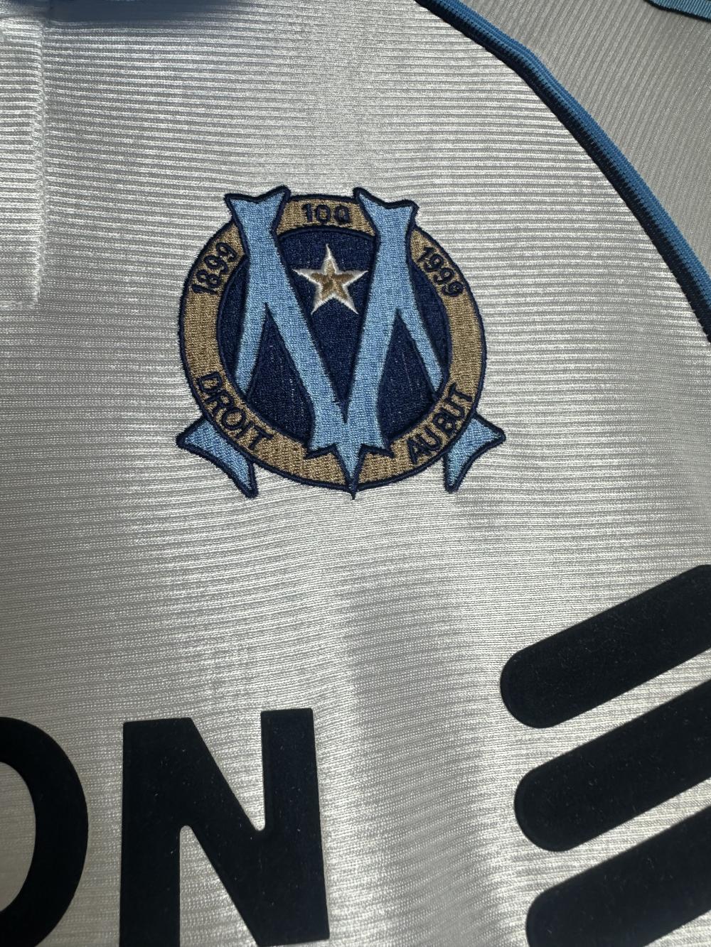 1998-1999 Retro Olympique de Marseille Home Football Jersey 1:1 Thai Quality - Image 6