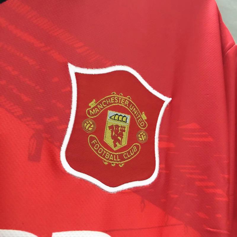 1994-1996 Retro Manchester United Home Football Shirt 1:1 Thai Quality - Image 5