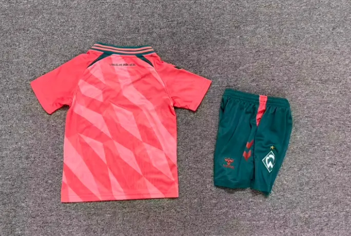 2026/2027 Werder Bremen Terza Trasferta Maglia da calcio Qualità thai 1:1 Taglia bambino - immagine 2