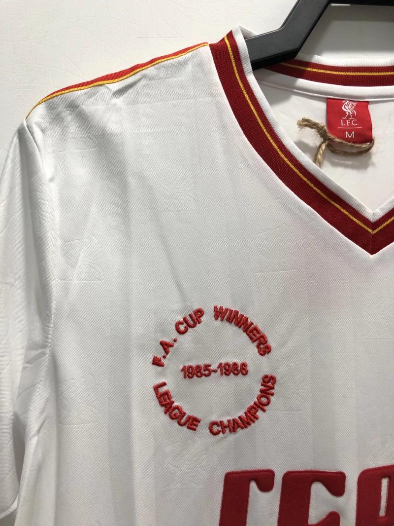 1985/1986 Retrô Liverpool FC Terceira Fora Camisa de futebol Qualidade tailandesa 1:1 - Image 4