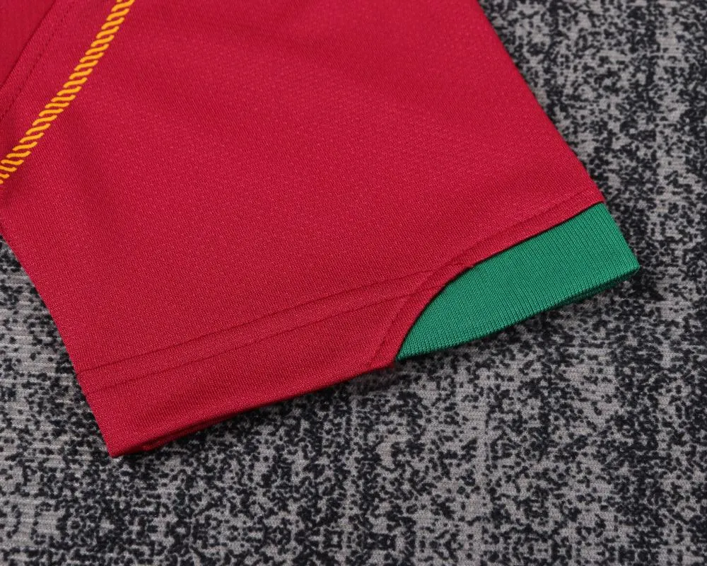 2006 Retro Portogallo Casa Maglia da calcio Qualità thai 1:1 Taglia bambino - immagine 5