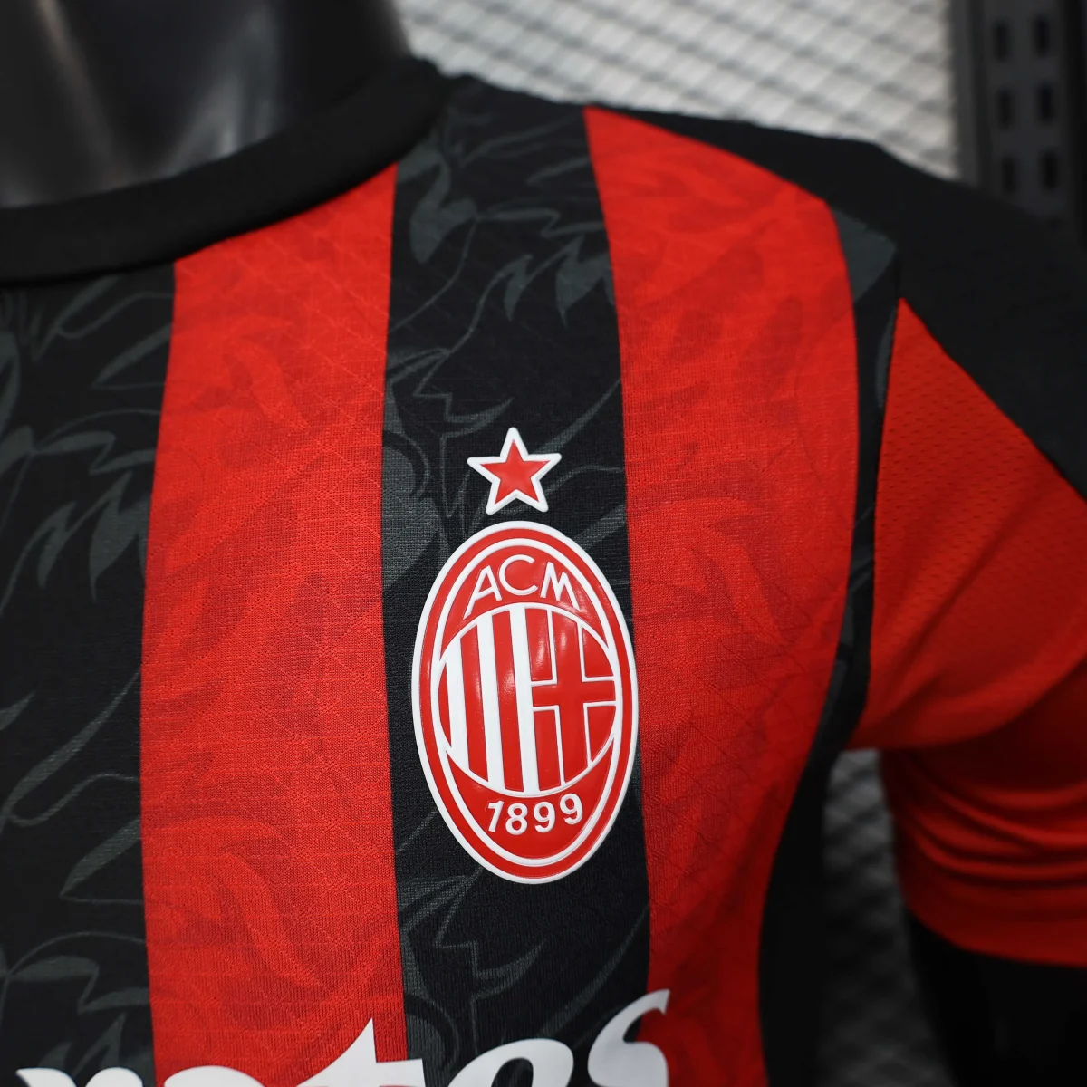 2025/2026 Player Version AC Milan Home Football Jersey 1:1 Thai Quality - Image 6