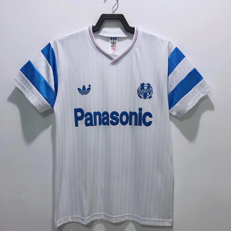 1990 复古 马赛 主场 足球球衣 1:1 泰版品质