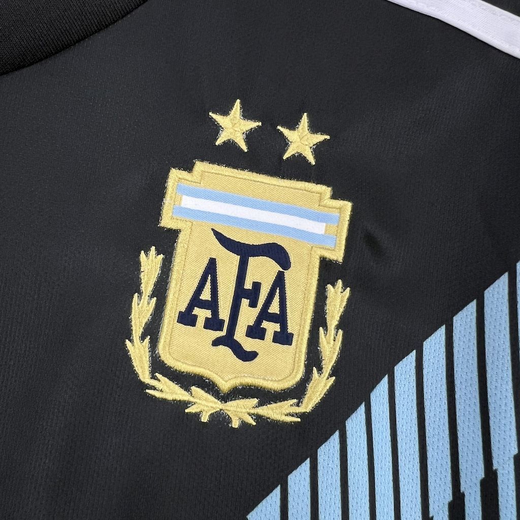 2008 Retro Argentyna Reprezentacja Wyjazdowa Koszulka Jakość tajska 1:1 - obrazek 3