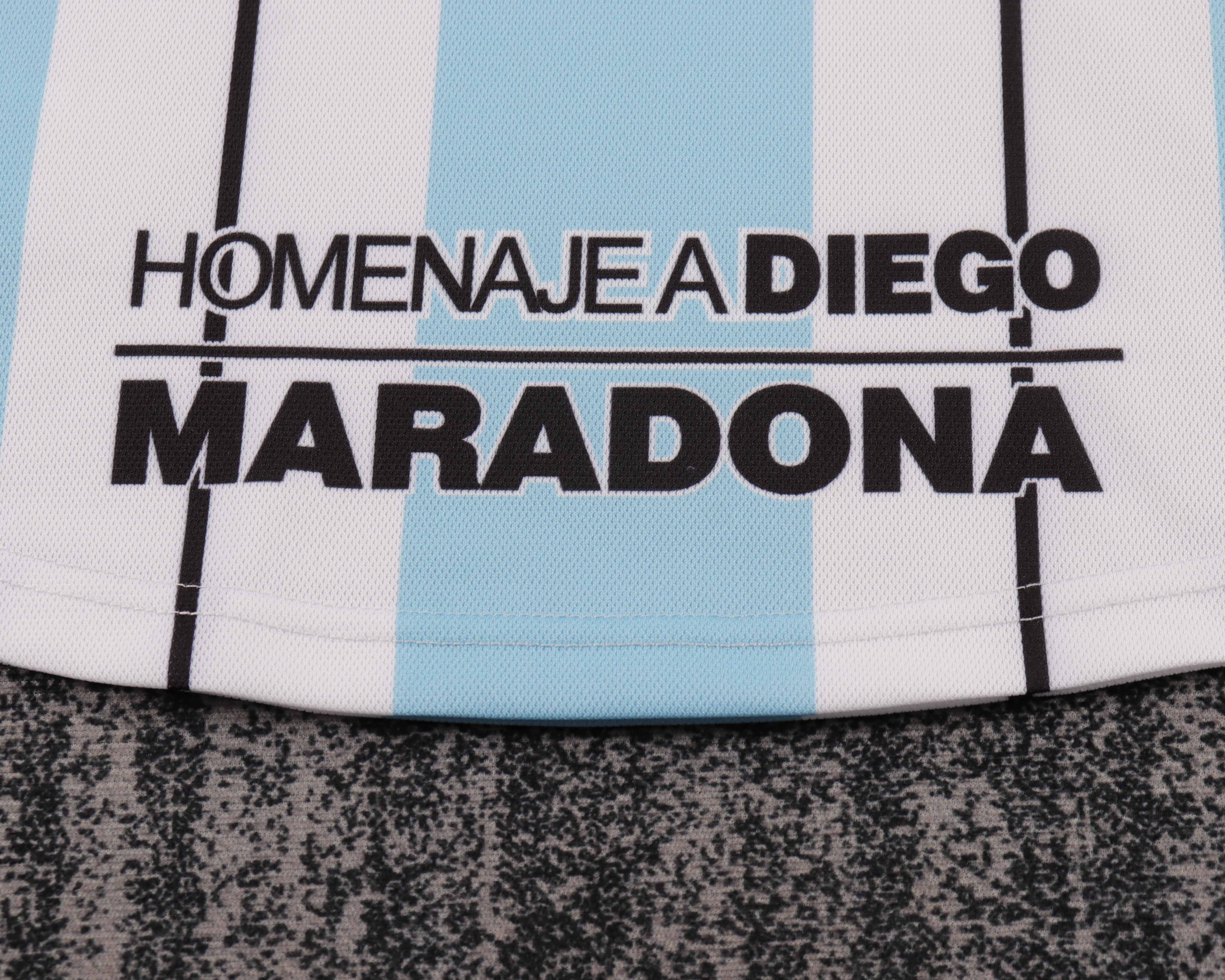 2001 Retro Argentina National Team Maradona Commemorative Edition Jersey 1:1 Thai Quality Kids Size - Image 6