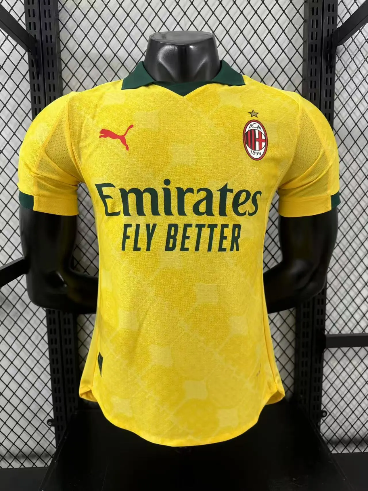 2025/2026 Spielerversion AC Milan Zweites Auswärts Fußballtrikot 1:1 Thai-Qualität