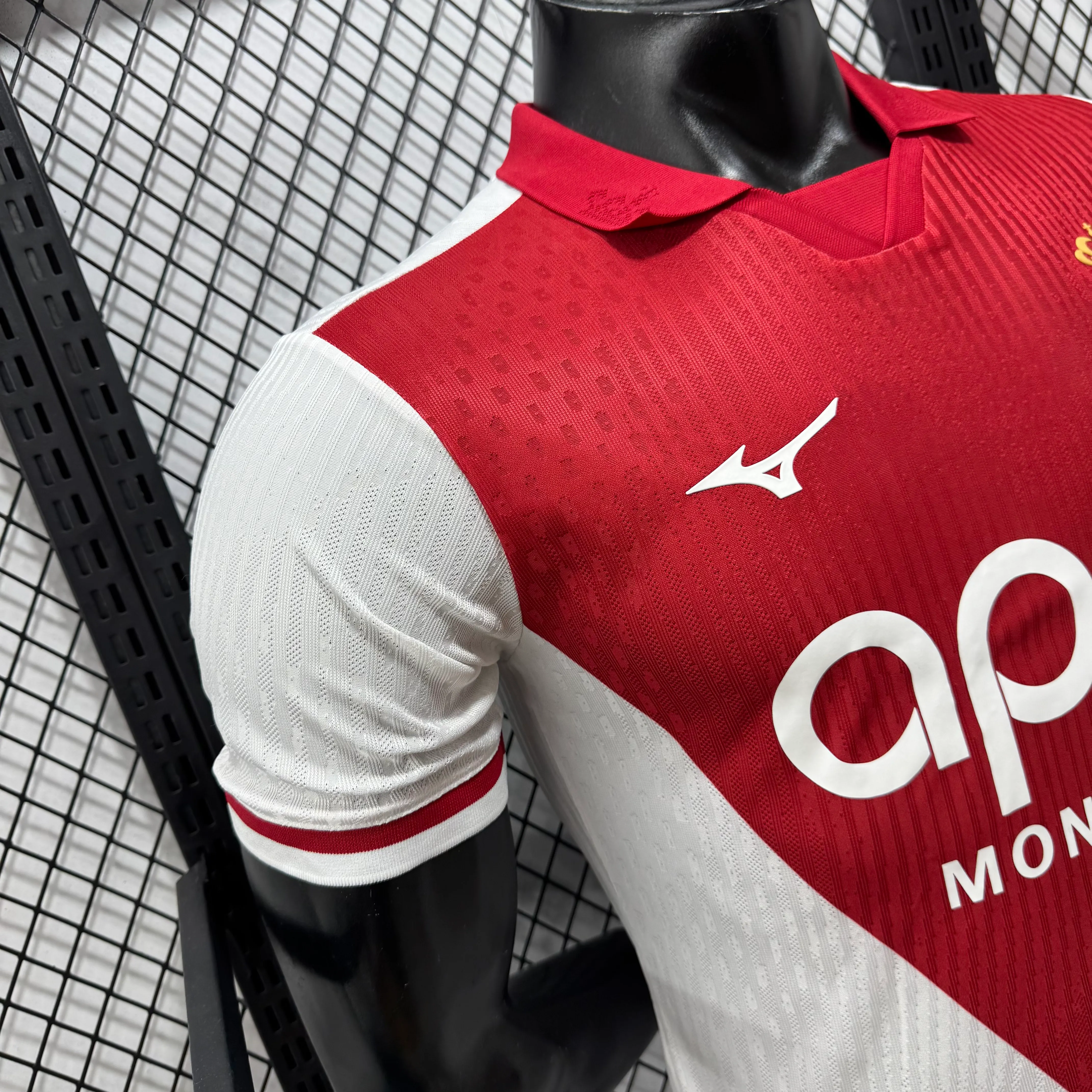 2026/2027 Игровая версия AS Monaco Домашняя Футбольная футболка Тайское качество 1:1 — изображение 8