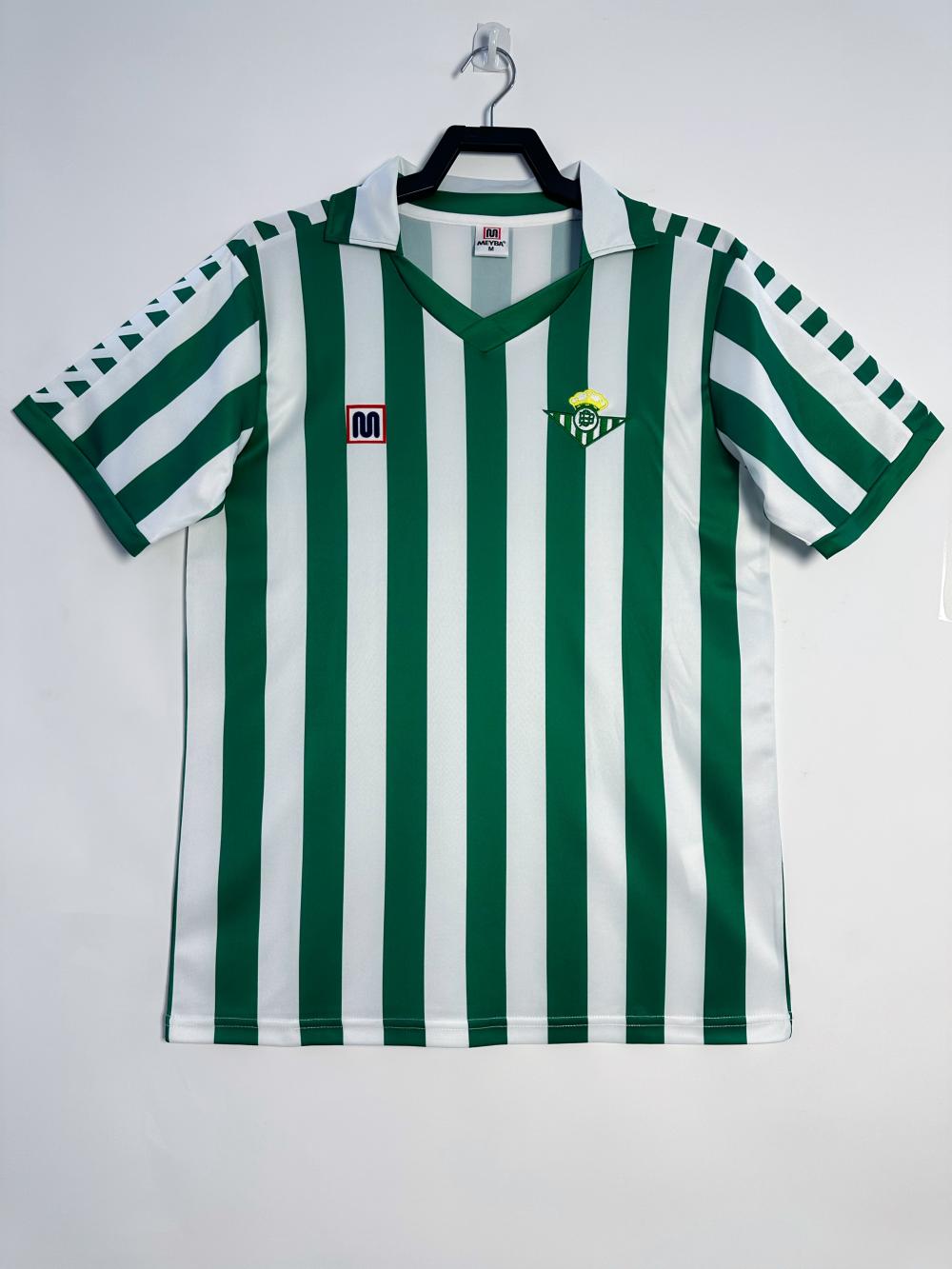 1982/1985 Retro Real Betis Casa Maglia da calcio Qualità thai 1:1