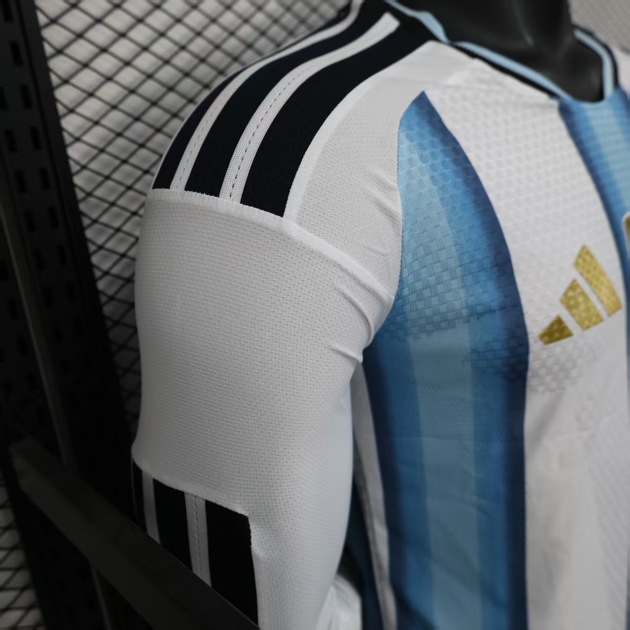2026-2027 Long Sleeve Player Version Argentina Home Jersey 1:1 Thai Quality - Image 8