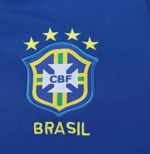1997 Retro Brazil Soccer Jersey Away 1:1 Thai Quality Kids Size - Image 5