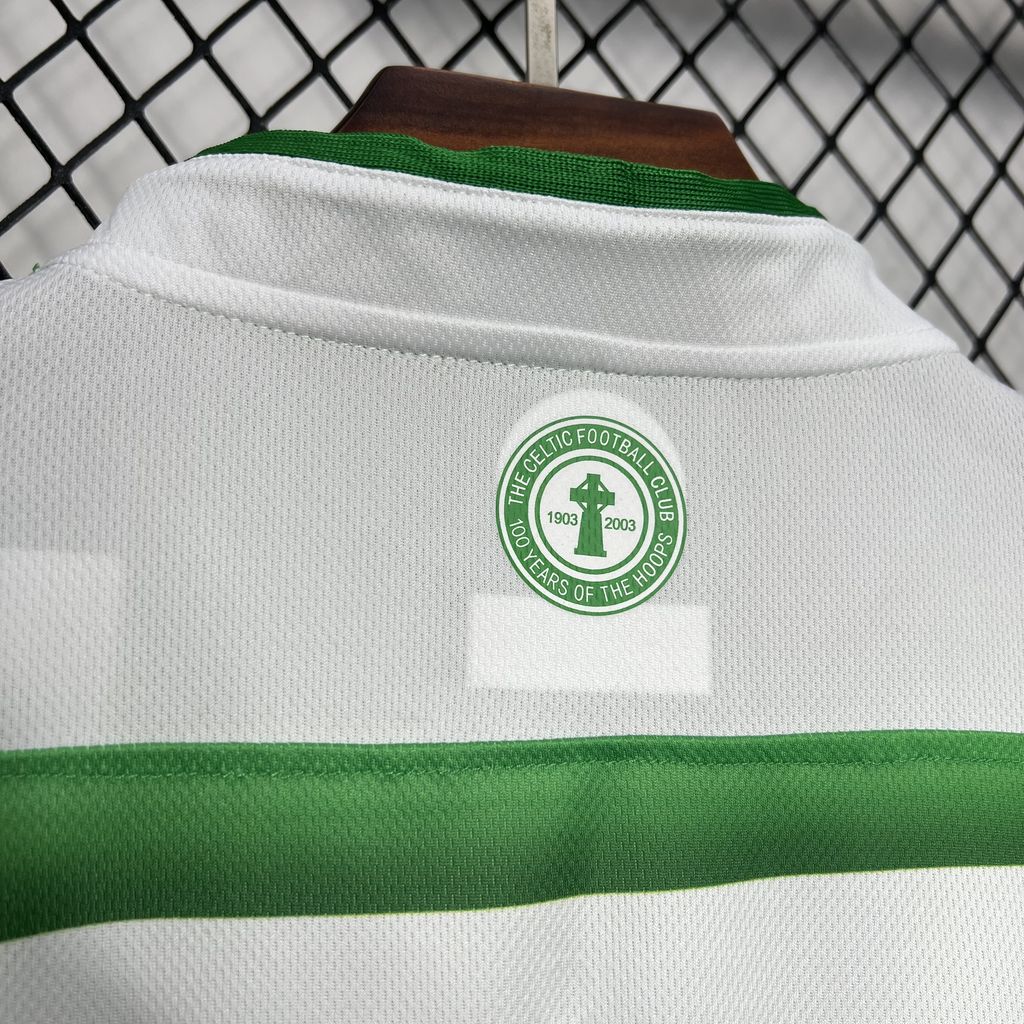 2003/2004 Retro Celtic Home Football Shirt 1:1 Thai Quality - Image 8