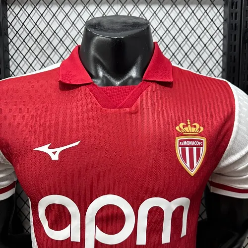 2026/2027 Игровая версия AS Monaco Домашняя Футбольная футболка Тайское качество 1:1 — изображение 5