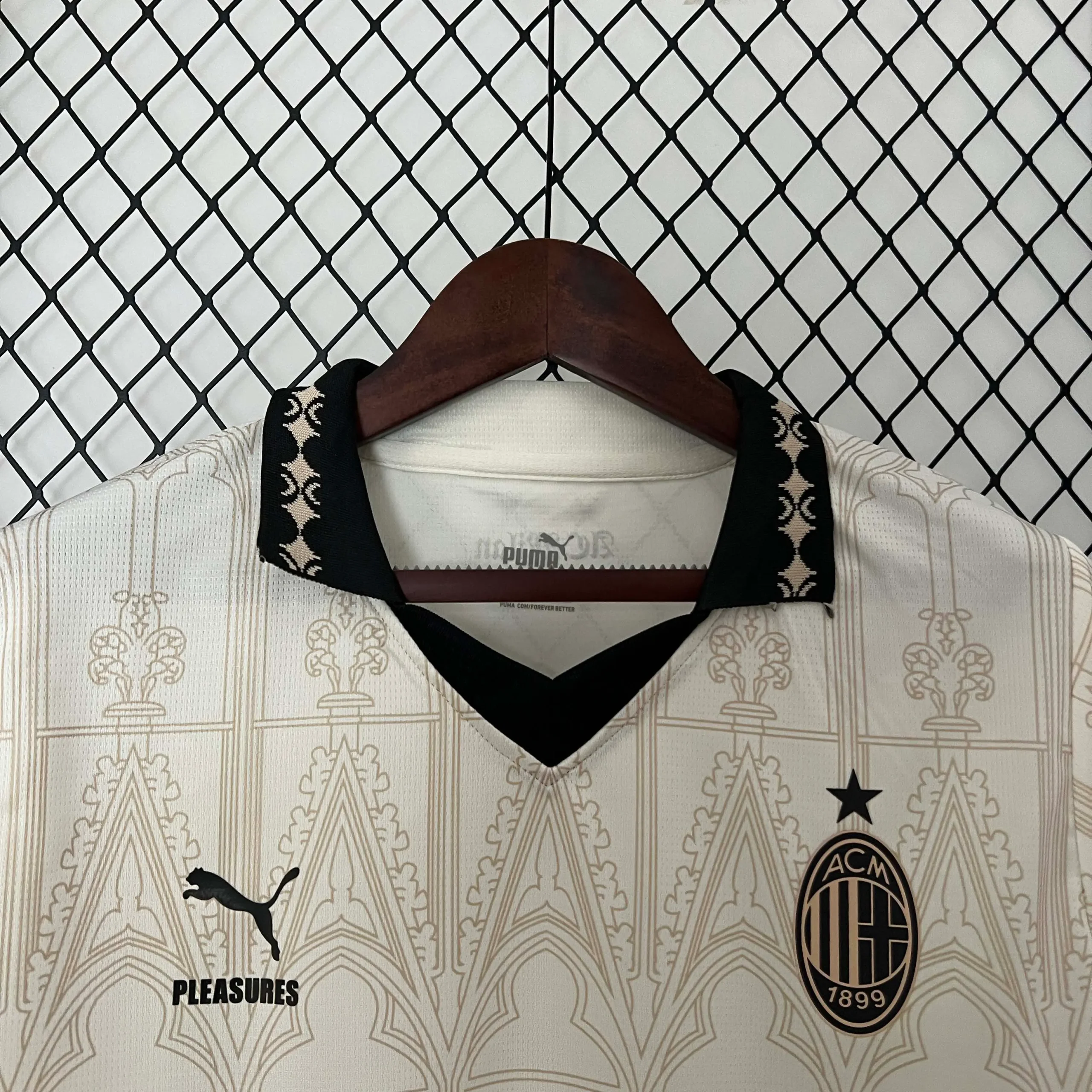 2023/2024 AC Milan Colaboração Edição Camisa de futebol Qualidade tailandesa 1:1 - Image 4