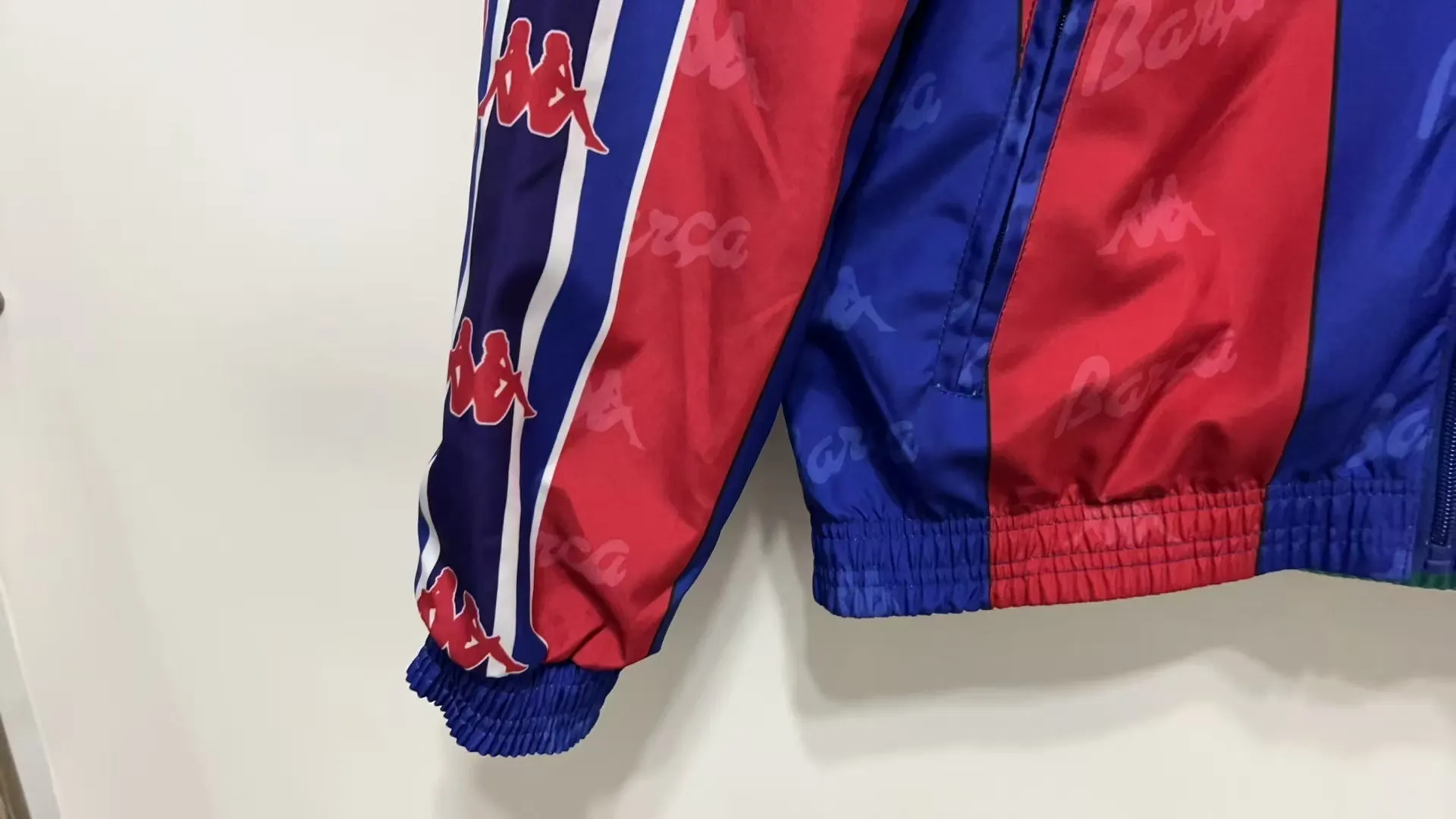 1996/1997 Retro Barcelona Reversible Chaqueta cortavientos Camiseta de fútbol Calidad tailandesa 1:1 - Imagen 7