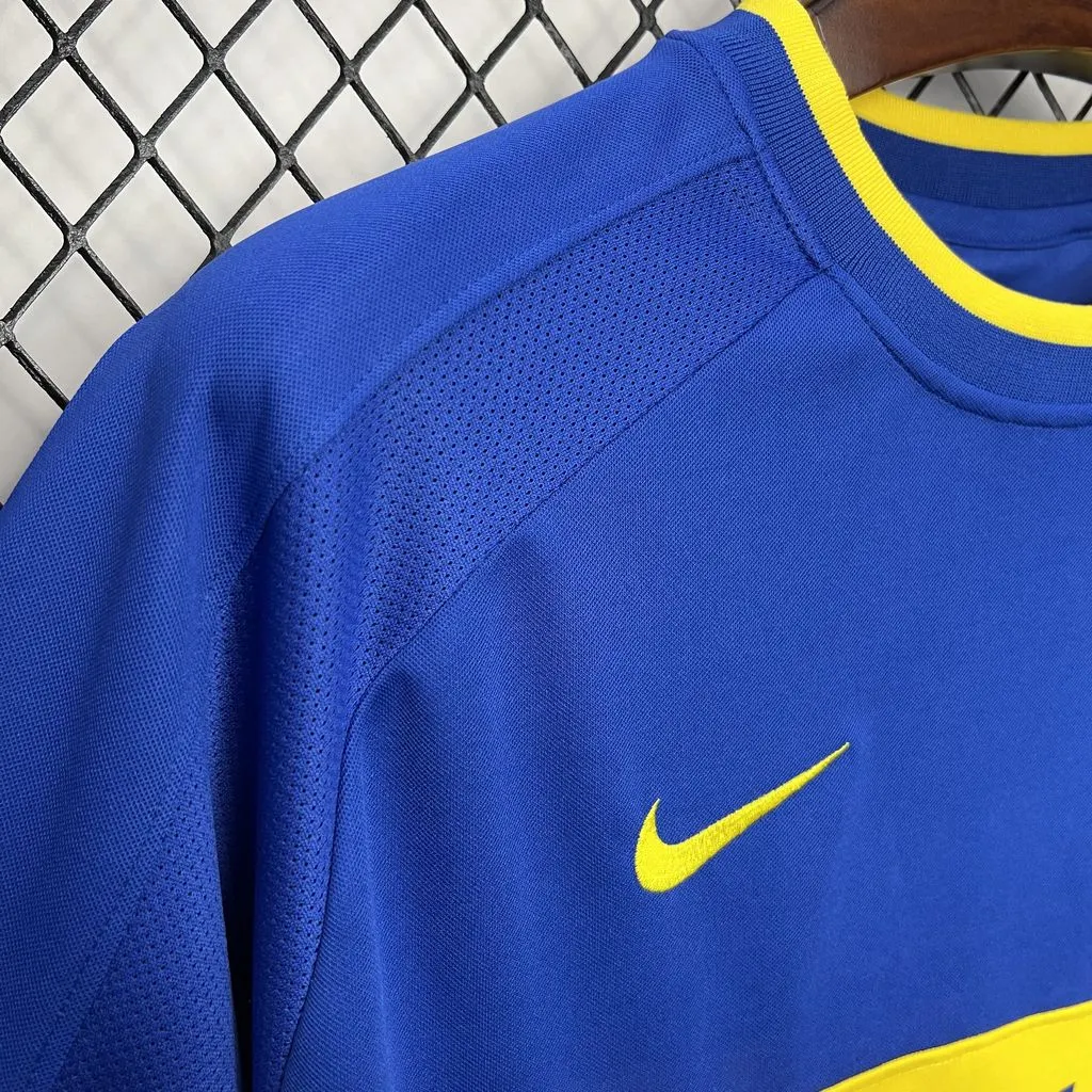 2000/2001 Retro Boca Juniors Thuis Voetbalshirt 1:1 Thaise kwaliteit - Afbeelding 6