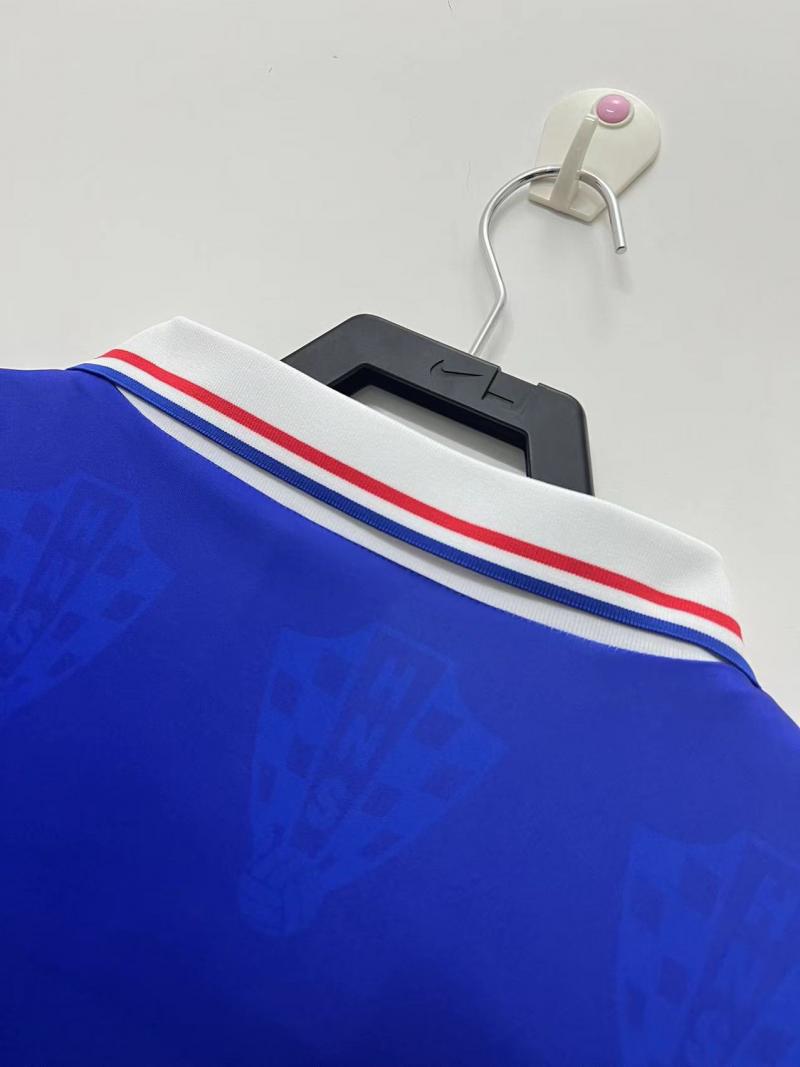 1998 Retrô Croácia Seleção Fora Camisa de futebol Qualidade tailandesa 1:1 - Image 5