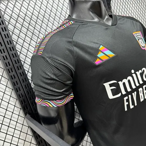 2026/2027 Spelersversie Lyon Derde Uit Voetbalshirt 1:1 Thaise kwaliteit - Afbeelding 8