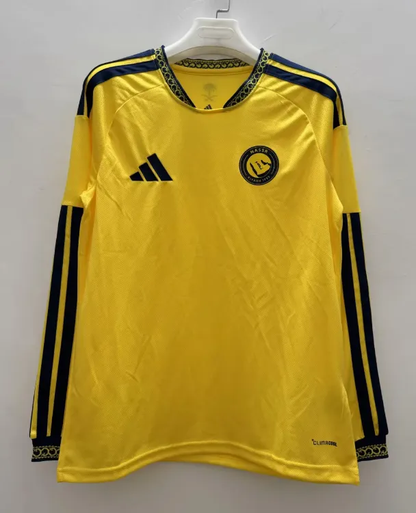 2026/2027 Long Sleeve Al-Nassr Home Football Shirt 1:1 Thai Quality