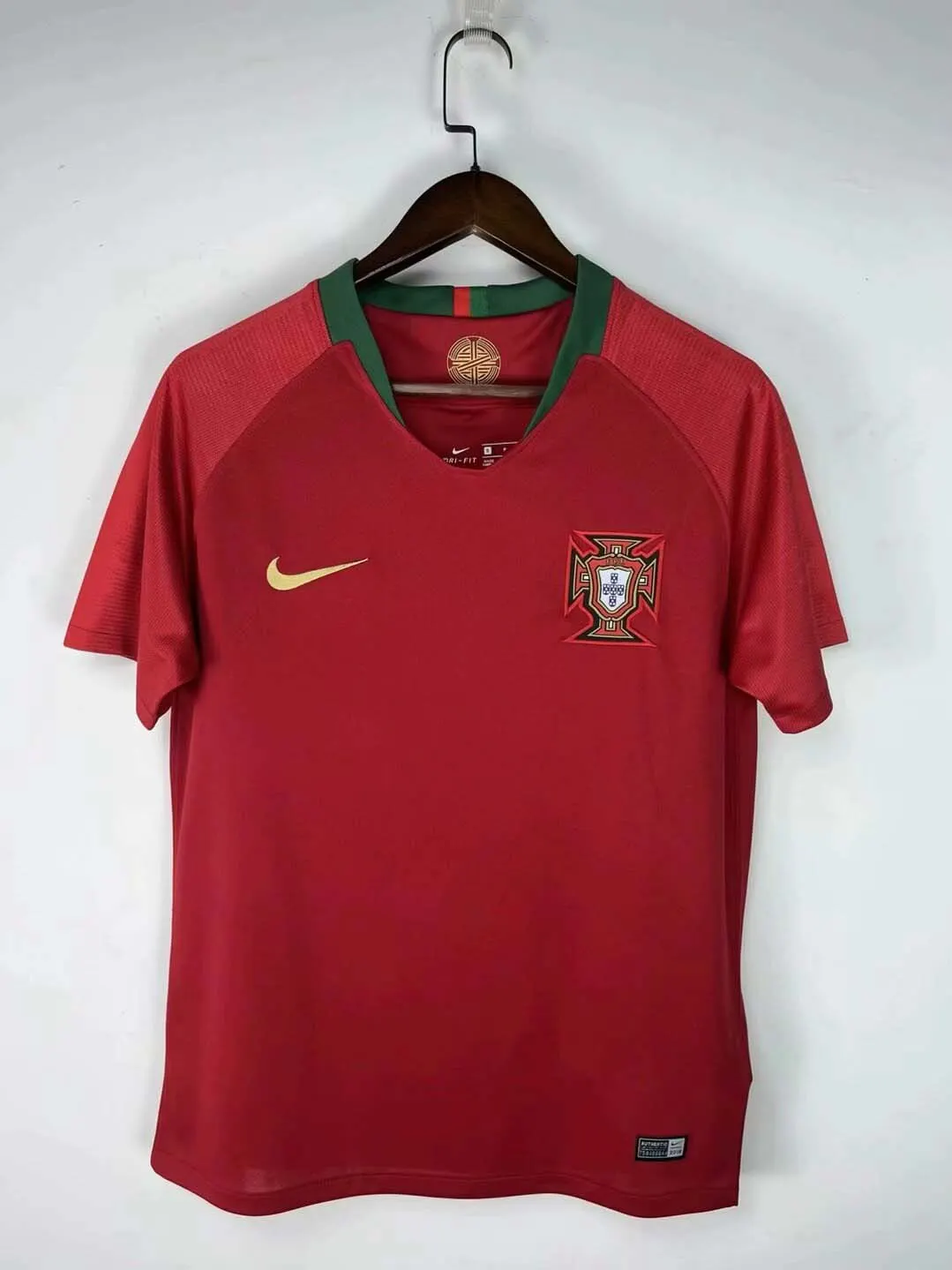 2018 Retro Portugal Local Camiseta de fútbol Calidad tailandesa 1:1
