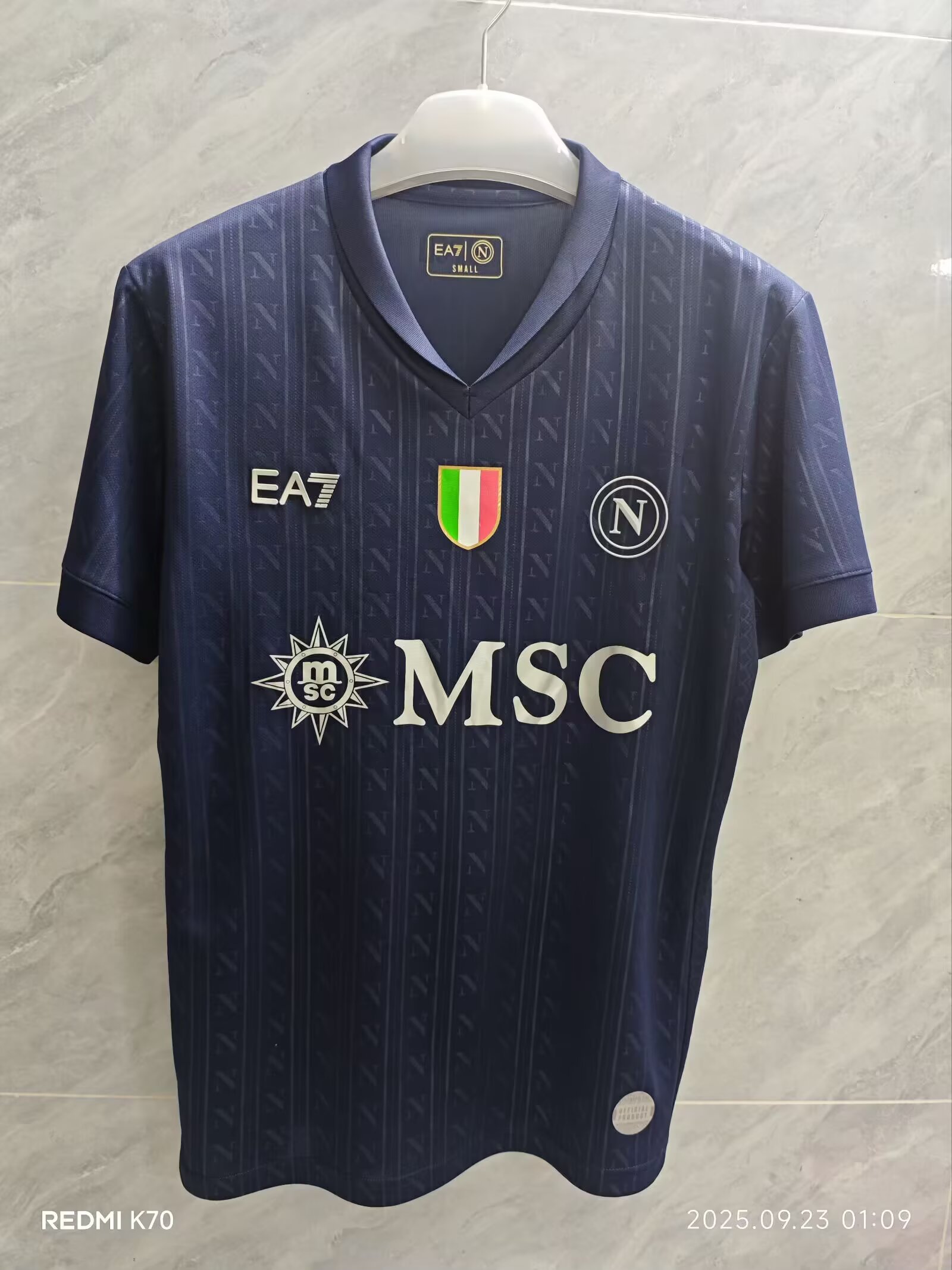 2025/2026 Napoli Ligue des champions Version Troisième Extérieur Maillot de football Qualité thaï 1:1