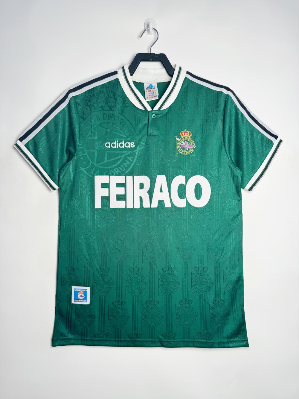1999-2000 Retro Deportivo Wyjazdowa Koszulka piłkarska Jakość tajska 1:1