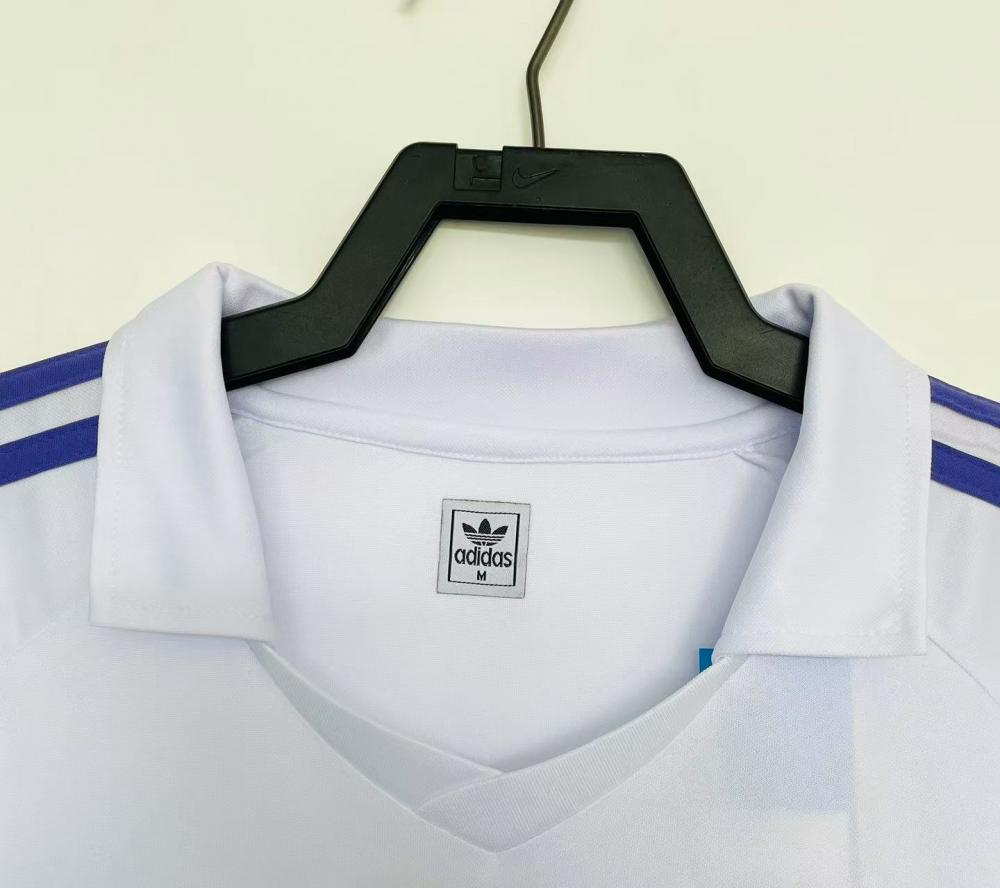 1984/1985 Retro Real Madrid Home Soccer Jersey 1:1 Thai Quality - Image 4