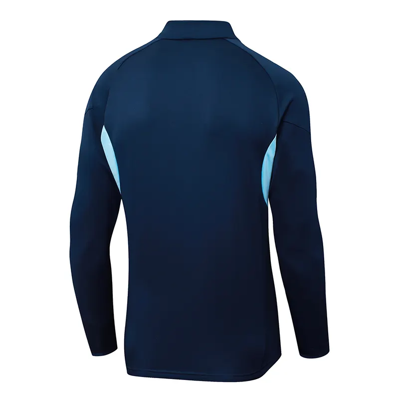 2025/2026 Arsenal Half-Pull Training Suit Royal Blue Football Shirt 1:1 Thai Quality Set - Image 4