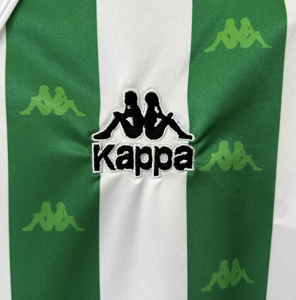 1995/1997 Retro Real Betis Thuis Voetbalshirt Lange mouw 1:1 Thaise kwaliteit - Afbeelding 7