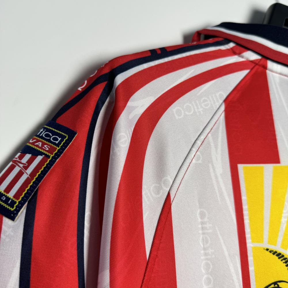 1998-1999 Retro Chivas Home Soccer Jersey 1:1 Thai Quality - Image 5