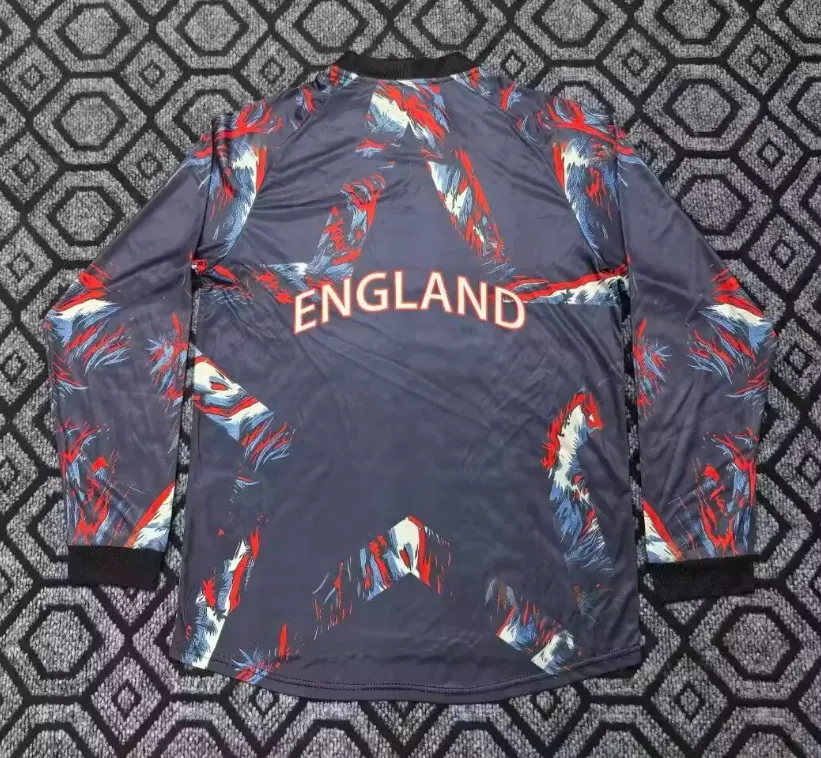 2026 Manches longues Angleterre Gardien Maillot de football Qualité thaï 1:1 – Image 2