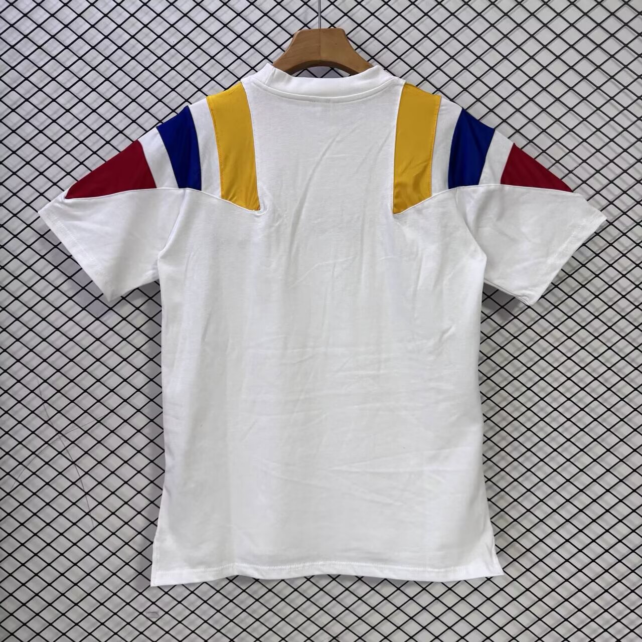 2026-2027 Wit Colombia Pure cotton Voetbalshirt 1:1 Thaise kwaliteit - Afbeelding 2