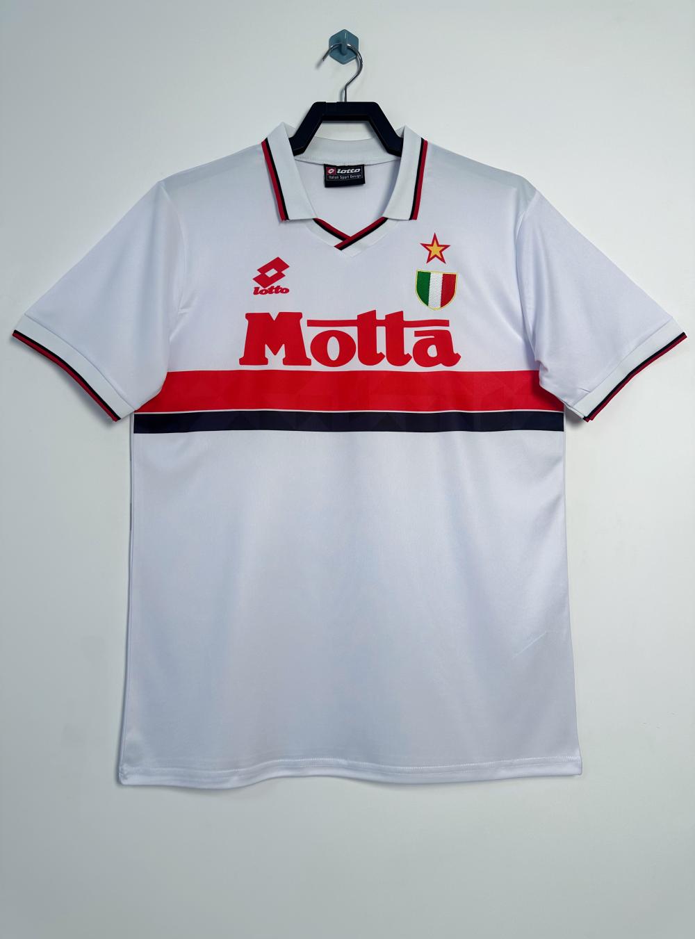 1993/1994 Retrô AC Milan Fora Camisa de futebol Qualidade tailandesa 1:1
