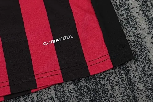2009/2010 Long Sleeve Retro AC Milan Home Football Shirt 1:1 Thai Quality Kids Size - Image 9