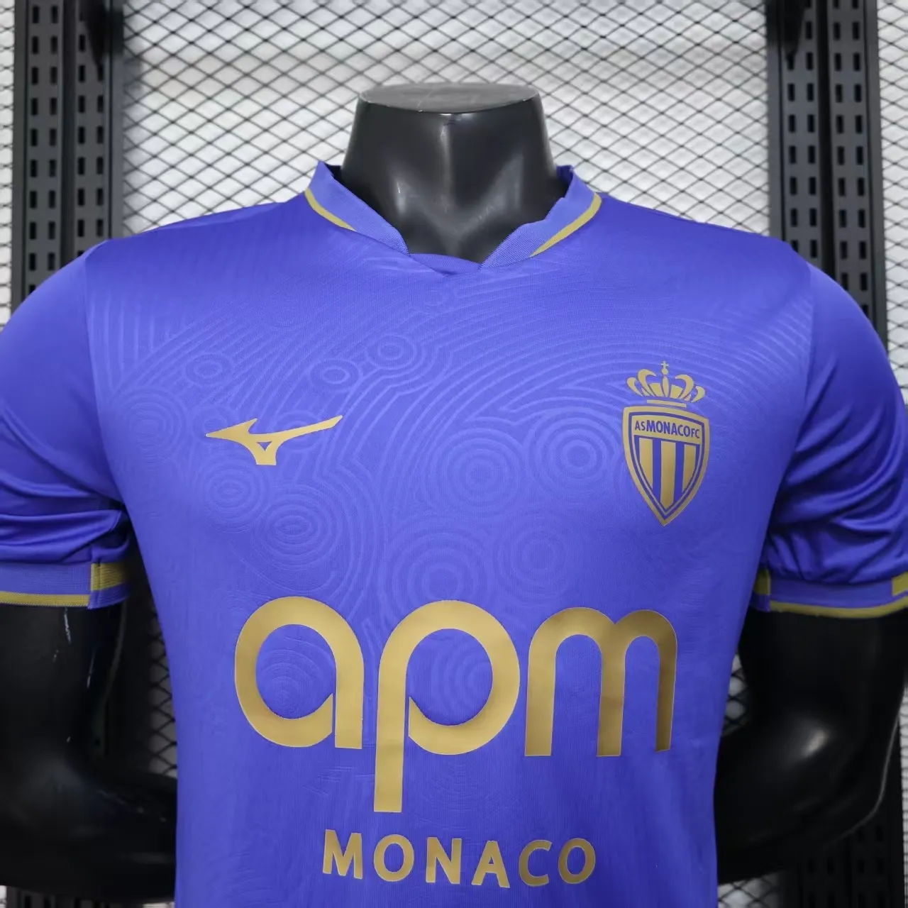 2025/2026 Player Version AS Monaco Away Football Shirt 1:1 Thai Quality - Image 3