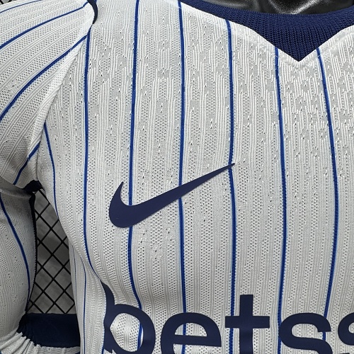 2026/2027 Uzun kollar Oyuncu versiyonu Inter Milan Deplasman Futbol forması1:1 Tayland kalitesi - Görsel 6