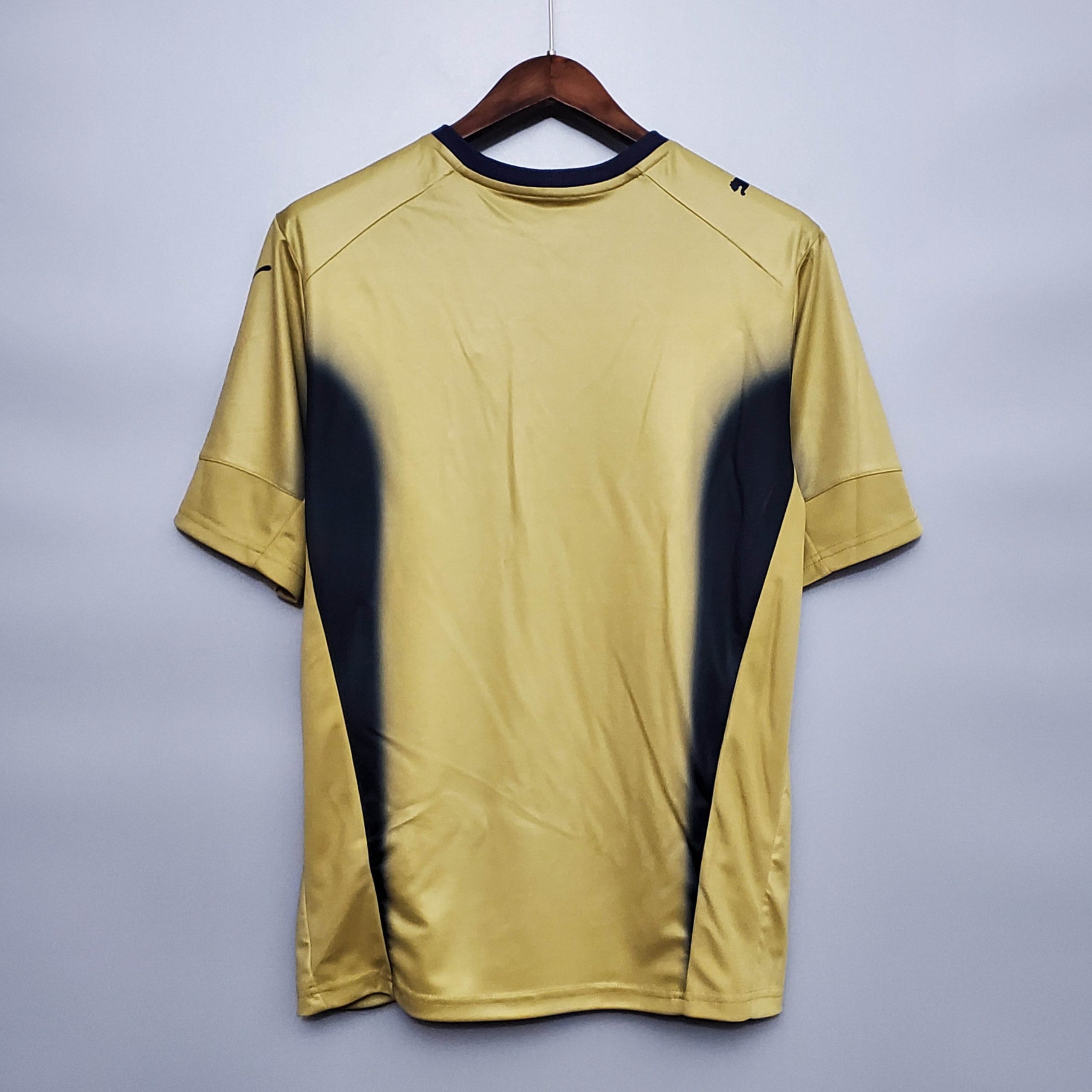 2006 Retro Italia Portero Gold Fútbol Camiseta - Imagen 3