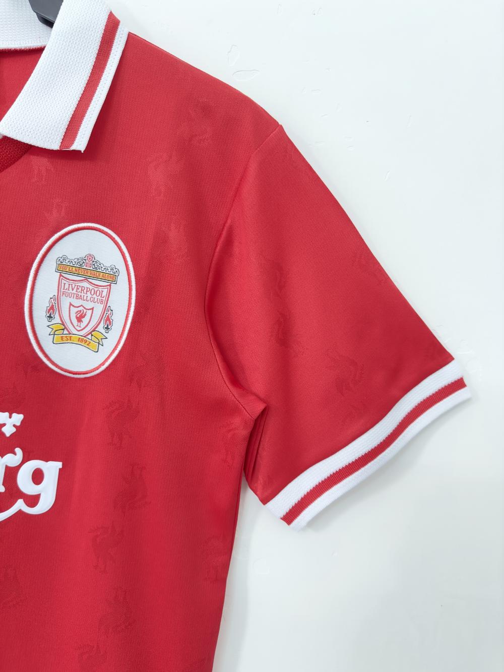1996/1997 Retro Liverpool Home Football Jersey 1:1 Thai Quality - Image 6