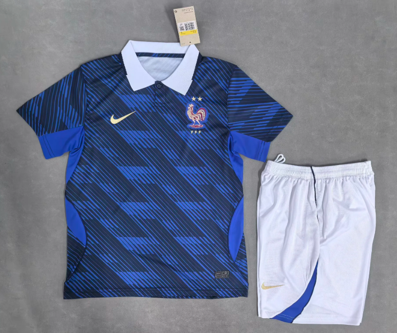 2026-2027 France Home Football Shirt 1:1 Thai Quality Kids Size