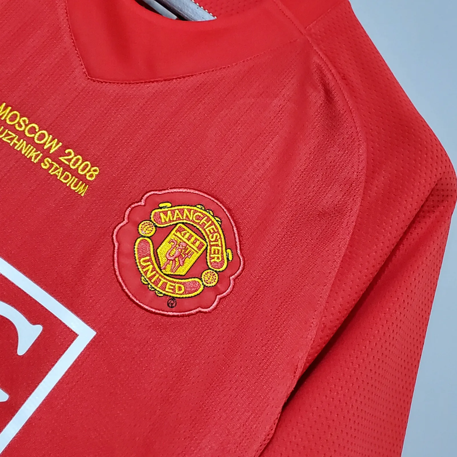 2007/2008 Retro Manchester United Home Champions League Edition Football Shirt 1:1 Thai Quality - Image 6