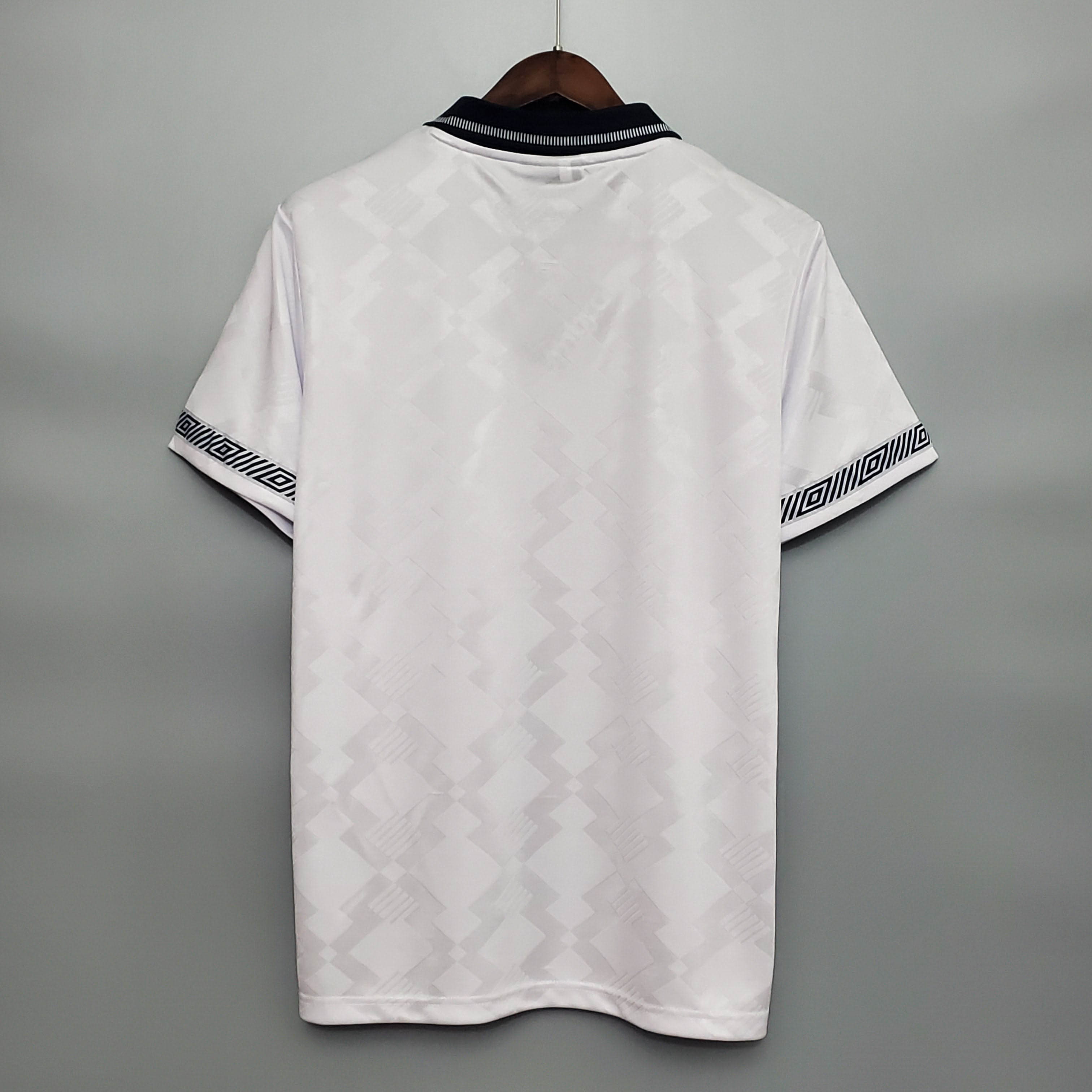 1990 Retro Inghilterra Casa Maglia da calcio - immagine 2