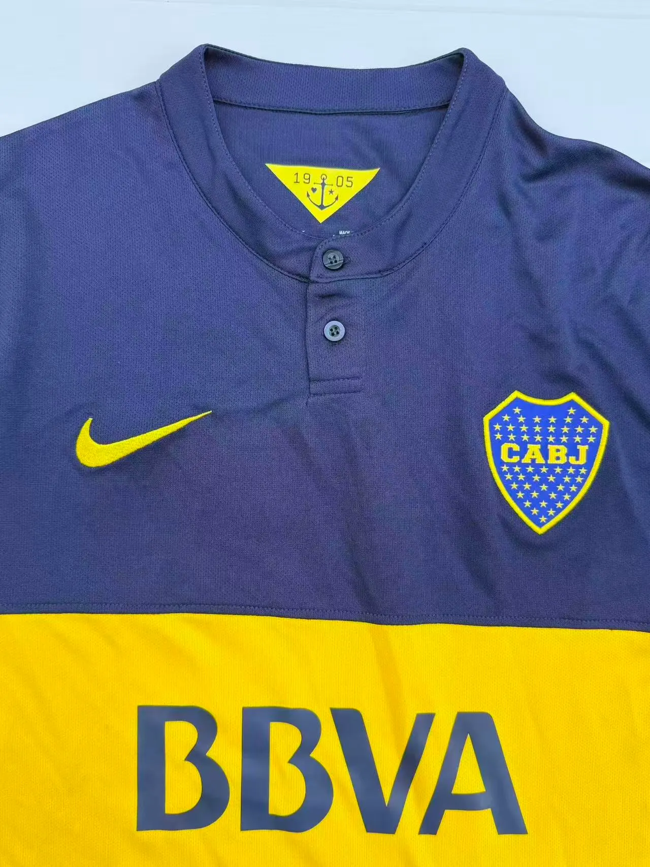 2014/2015 Retro Boca Juniors Heim Fußballtrikot 1:1 Thai-Qualität – Bild 3