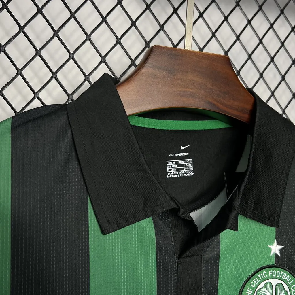 2006/2007 Ретро Celtic Гостевая Футбольная футболка Тайское качество 1:1 — изображение 4